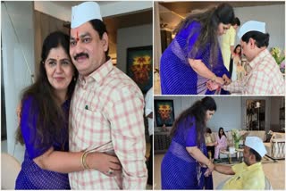 Raksha Bandhan 2024 Pankaja Munde tied rakhi to Dhananjay Munde and Mahadev Jankar watch video