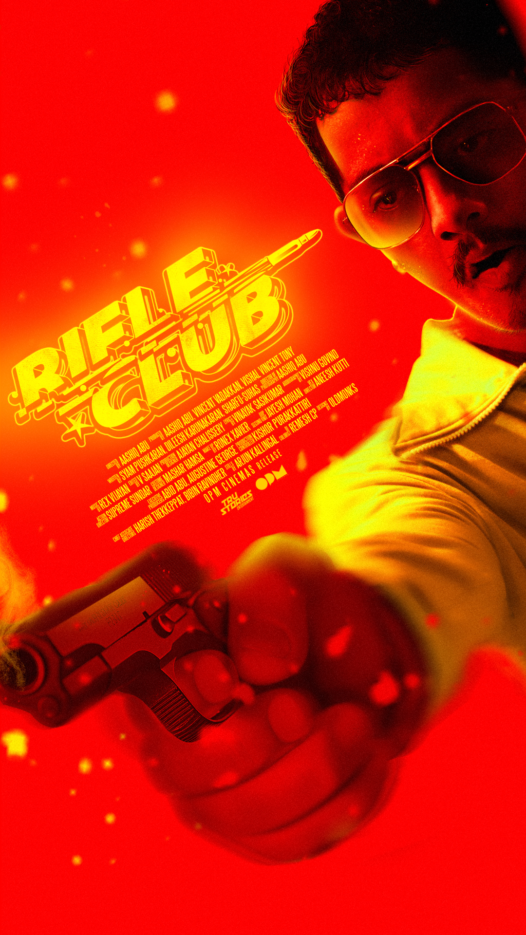 HANUMANKIND DEBUT  RIFLE CLUB CHARACTER POSTER  RIFLE CLUB  ഹനുമാന്‍കൈന്‍ഡ്