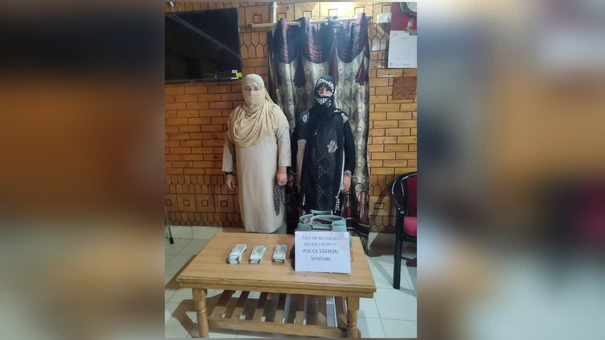 woman-her-ally-arrested-for-extortion-in-shopian-posing-as-police-close-aides