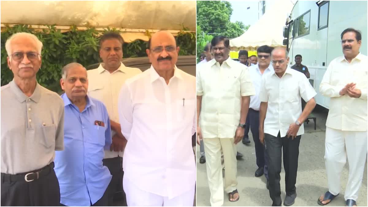 Telangana leaders, doctors and other political party leaders Meet Nara Bhuvaneswari