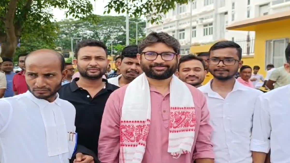 Gujarat MLA Jignesh Mewani appears in Assam court for ongoing trial