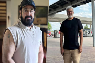 Ajith Kumar and Mohanlal seen together in Dubai  ajith mohanlal in dubai  ajith mohanlal dubai pictures  mohanlal ajith kumar  mohanlal news  ajith new movie  ajith kumar new movie  malaikottai valiban  Vidaa Muyarchi  ajith kumar news  മോഹൻലാലും അജിത് കുമാറും ദുബായിൽ ഒരുമിച്ച്  മോഹൻലാലും അജിത് കുമാറും ഒന്നിച്ചുള്ള ഫോട്ടോ  Mohanlal and Ajith Kumar Spotted Together  Mohanlal And Ajith Kumar Viral Photo  മോഹൻലാൽ അജിത് കുമാർ കോംബോ