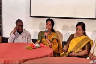 Scientist Puttamma Shivani spoke in the dialogue program.