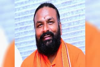 Etv Bharat Businessman fraud case Abhinav Halashree arrested  Abhinav Halashree Swamiji  Chaithra Kundapura  Chaithra Kundapura Fraud  Byndoor Election fraud  Karnataka BJP Fraud  Karnataka BJP Election Fraud  Govind Babu Poojary  സ്വാമി അഭിനവ ഹാലശ്രീ  ചൈത്ര കുന്ദാപുര