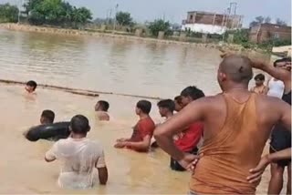 Big Accident In Giridih, Five Girls Drowned in Pond