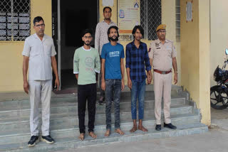 three miscreants arrested in Jaipur