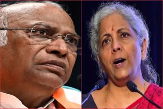 There was an altercation between Kharge and Sitharaman