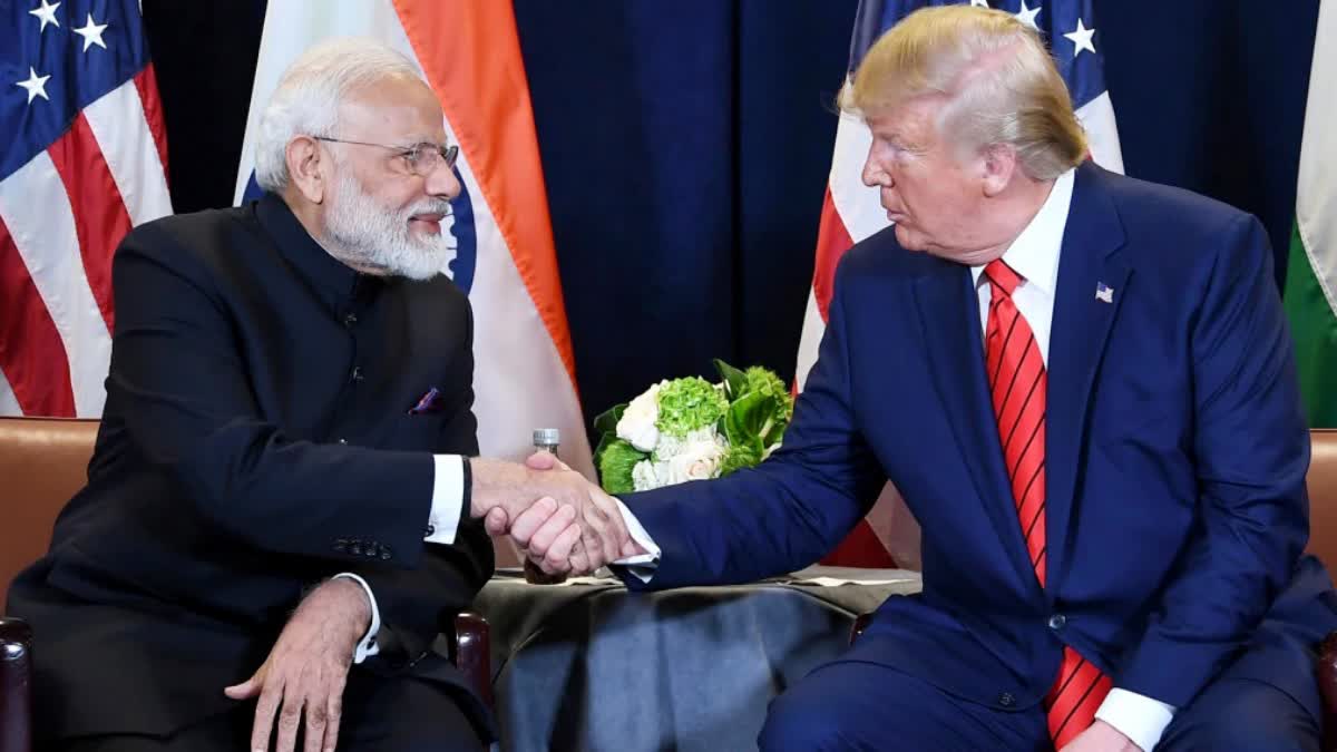 PM Modi former US President Trump