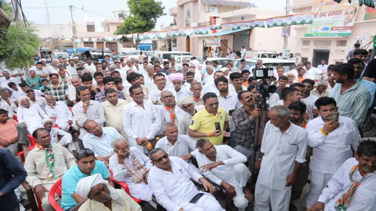 handra prakash campaign in adampur assembly