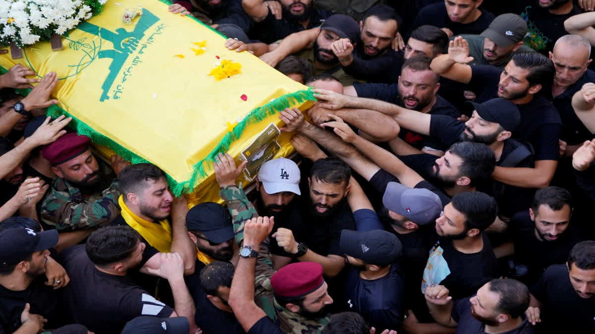 Hezbollah Leader Says Pager Attack Crossed A 'Red Line' As Fears Of Wider War Mount