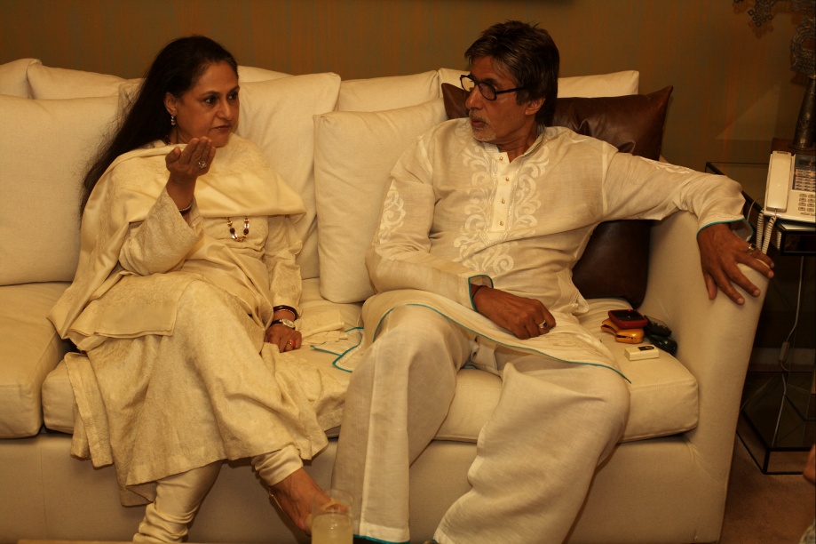 Jaya and Amitabh Bachchan together