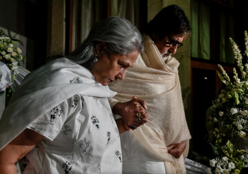 Jaya and Amitabh Bachchan together