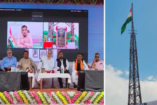 Union Minister of Road Transport and Highways, Nitin Gadkari, virtually inaugurated the world’s tallest bamboo tower constructed by Bhavya Srishti Udyog (BSU) at Kathiya near Raipur in Chhattisgarh on World Bamboo Day.