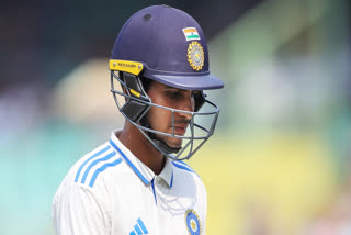 Shubman Gill was dismissed on a eight ball duck in the first innings of the first Test of a two-match series between India and Bangladesh at the MA Chidambaram Stadium in Chennai and equalled Virat Kohli's unwanted record for having more than three ducks in a calendar year at home.