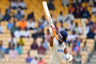 India's wicketkeeper-batter Rishabh Pant involved in a heated exchange with Bangladesh's Litton Das on the opening day of the first Test of the two-match series at the MA Chidambaram Stadium on Thursday, September 19, 2024.