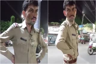 Video of drunken policeman goes viral