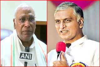 Harish Rao Open Letter To AICC Mallikarjun Kharge