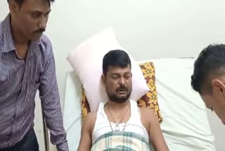 Congress leader Uttam Vasudev injured