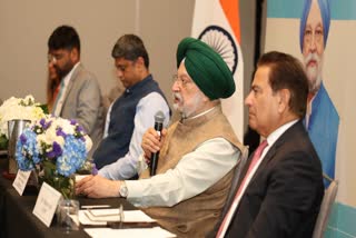 Union Petroleum Minister Hardeep Singh Puri at Gastech 2024