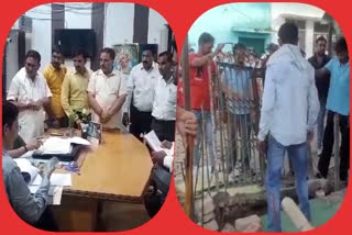 action on encroachment in Laksar