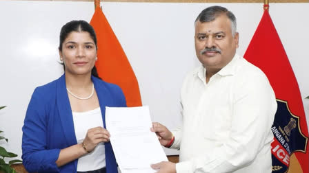 World Boxing Champion Nikhat Zareen Joins Telangana Police as DSP