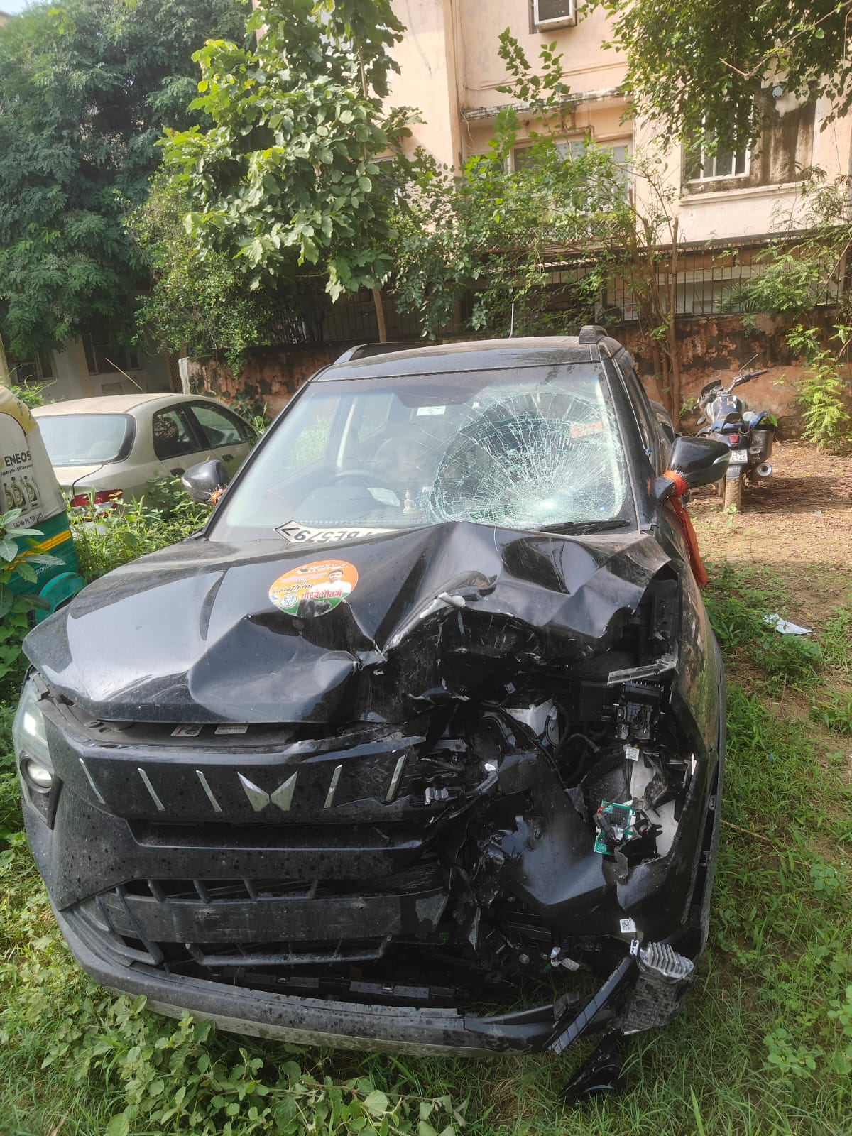 The Mahindra SUV involved in deadly crash in Gurugram