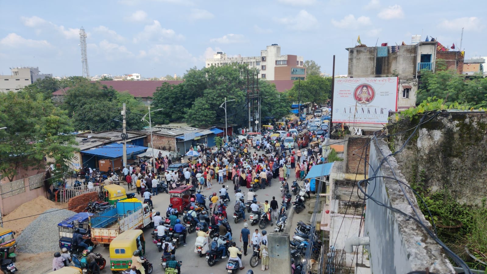 Child drowned in Kadru pond