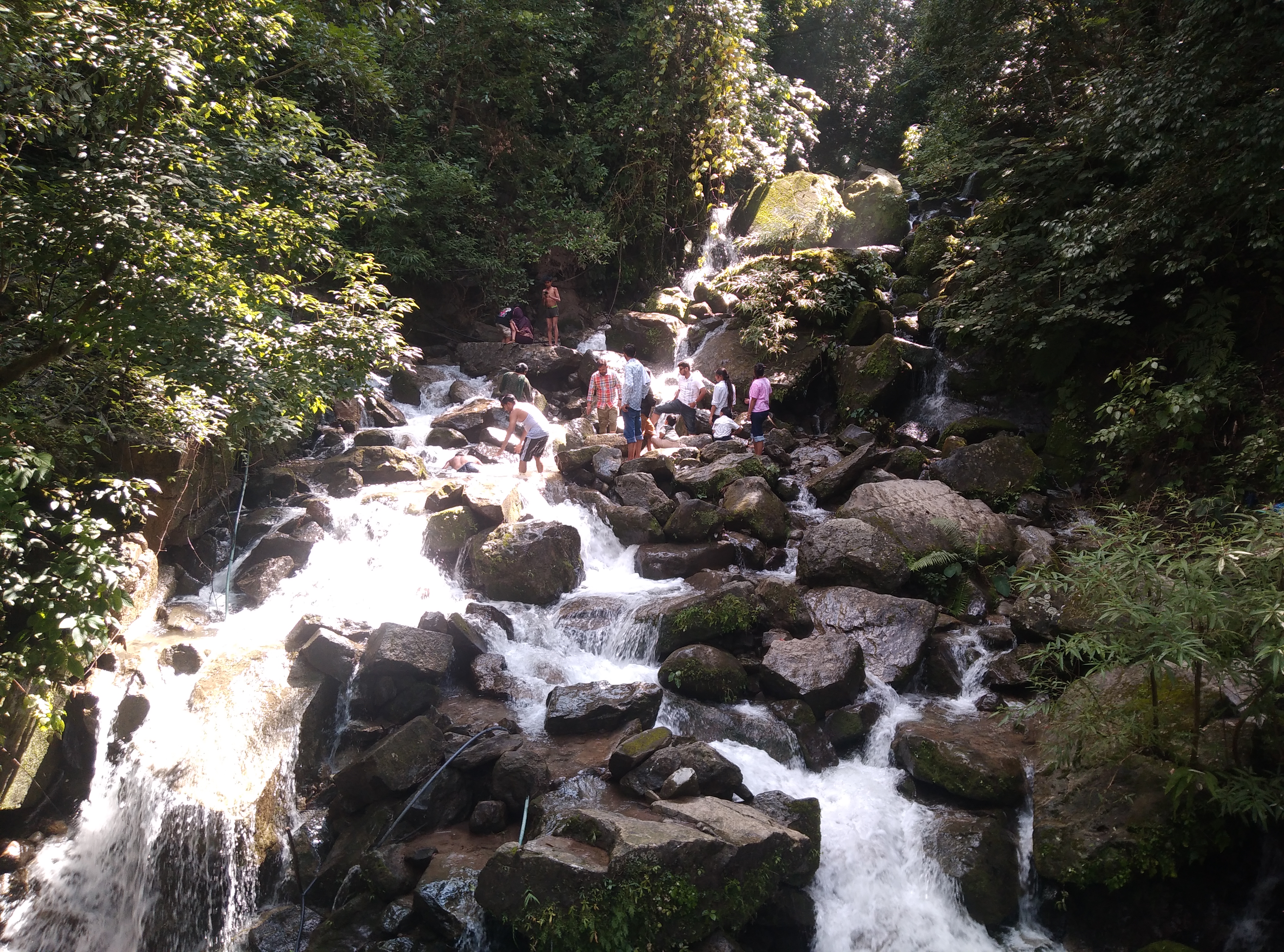 Kathgodam Natural Waterfall