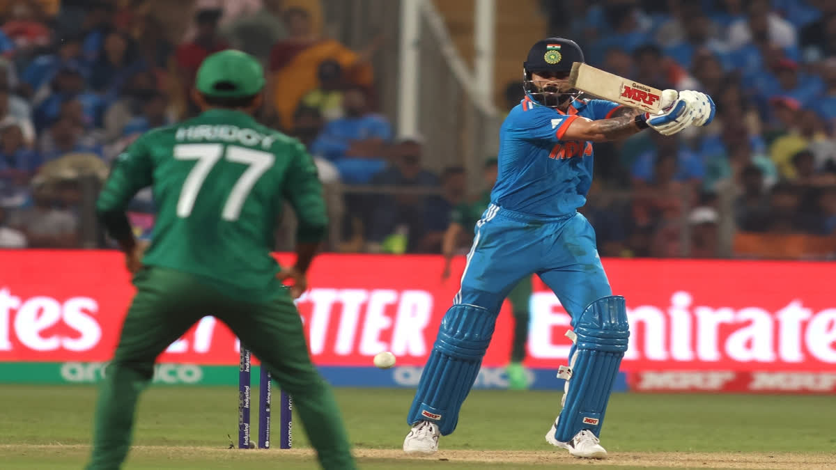 World Cup 2023 | IND vs BAN : Chase master Virat Kohli scores 48th ODI ton, India trounces Bangladesh by seven wickets