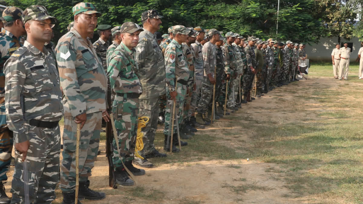 Security forces deployed in every district of Jharkhand