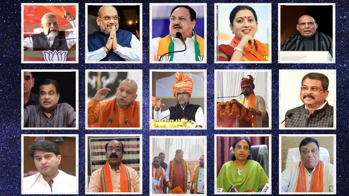 BJP Star Campaigners For Chhattisgarh