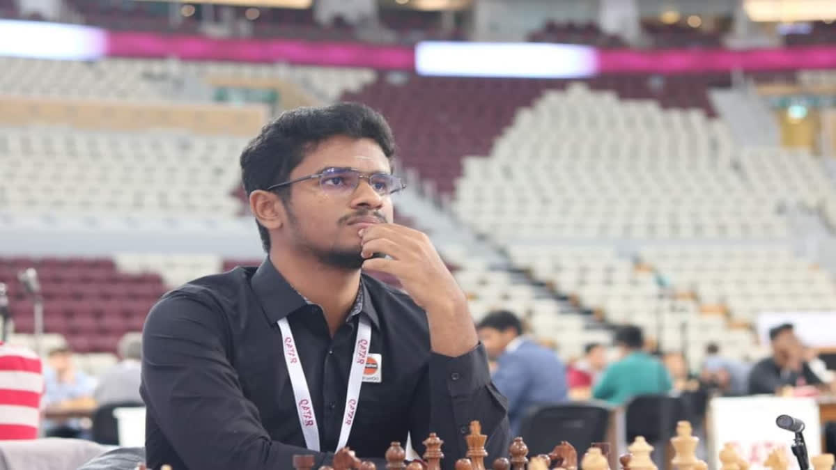 Qatar Masters 2023: Karthikeyan Murali scripts history becoming third  Indian player to beat Magnus Carlsen in classical chess,  qatar-masters-2023-karthikeyan-murali-scripts-history-becoming-third-indian- player-to-beat-magnus-carlsen-in-classical-chess