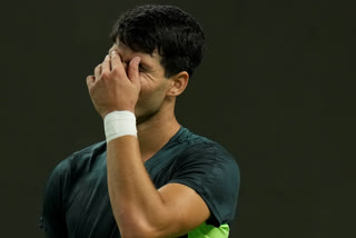 Carlos Alcaraz has withdrawn from the Swiss Indoors Basel due to a left foot injury and muscle fatigue to his lower back, he confirmed on social media.