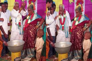 Centenary Wedding Ceremony for Elderly Couple