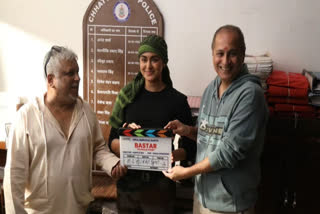 Adah Sharma collaborates with The Kerala Story team for Bastar: The Naxal Story, drops pictures as she commences shoot