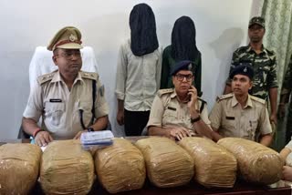 Ganja Smuggling in Seraikela