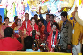 CM Hemant Soren inaugurates several puja pandals