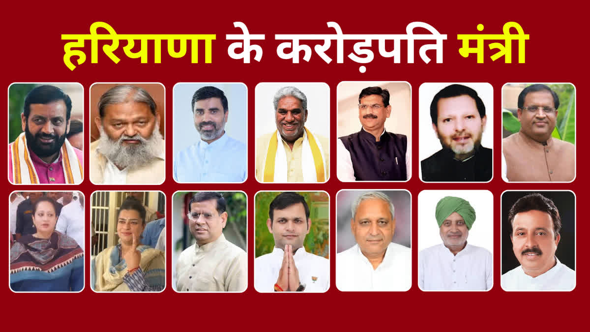 Haryana Ministers Are Crorepatis