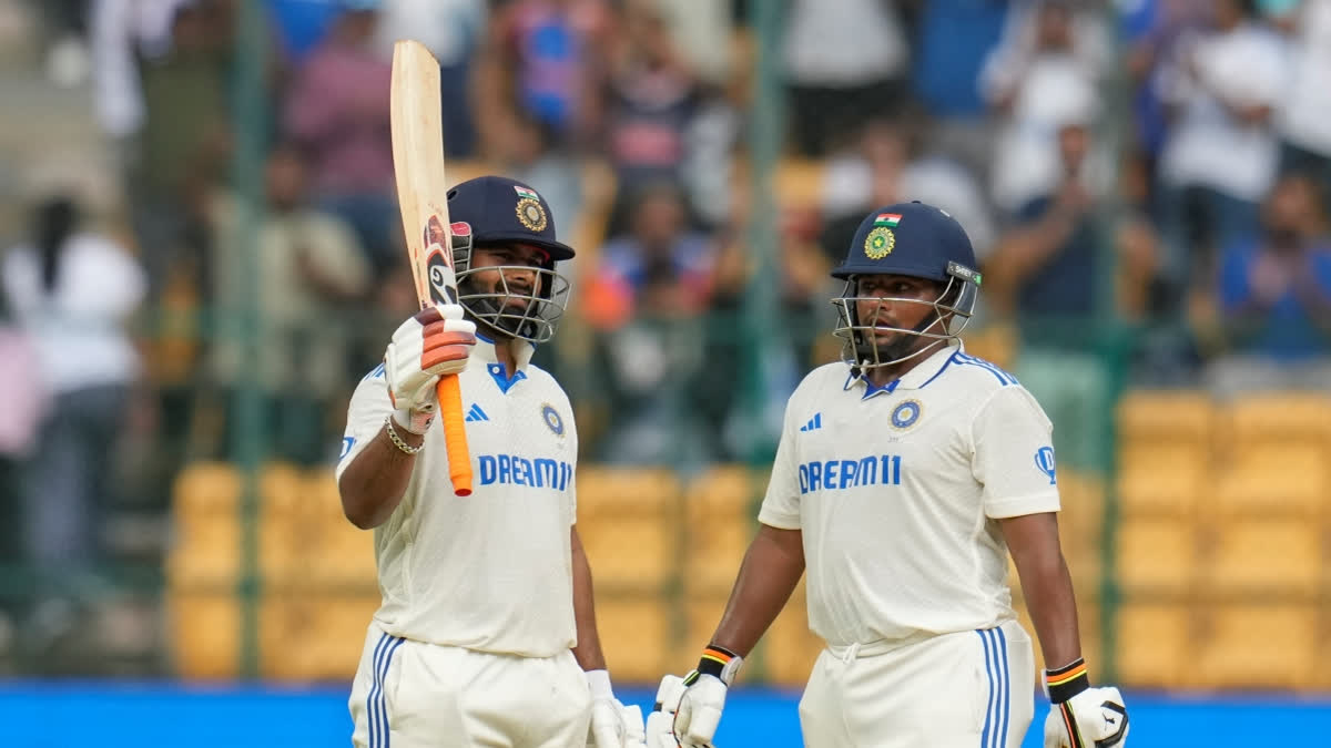 Rishabh Pant broke another MS Dhoni's record to become the Indian wicket-keeper with the most Test hundreds during the first Test against New Zealand.