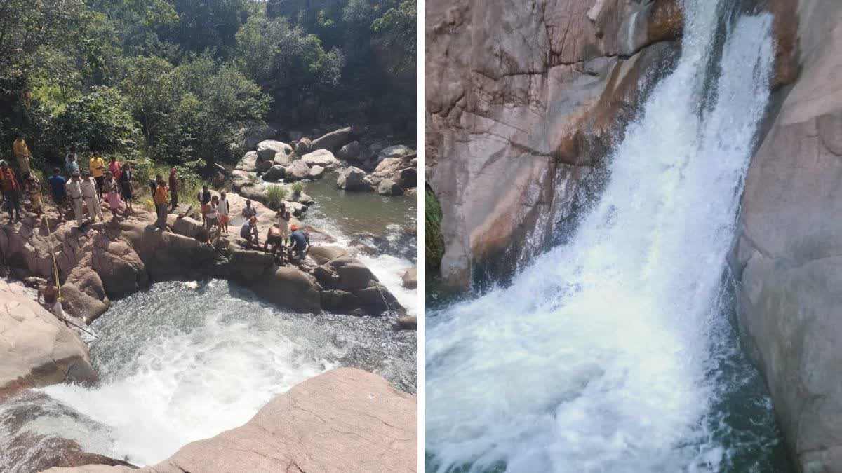 Two died after falling into waterfall in Pendra