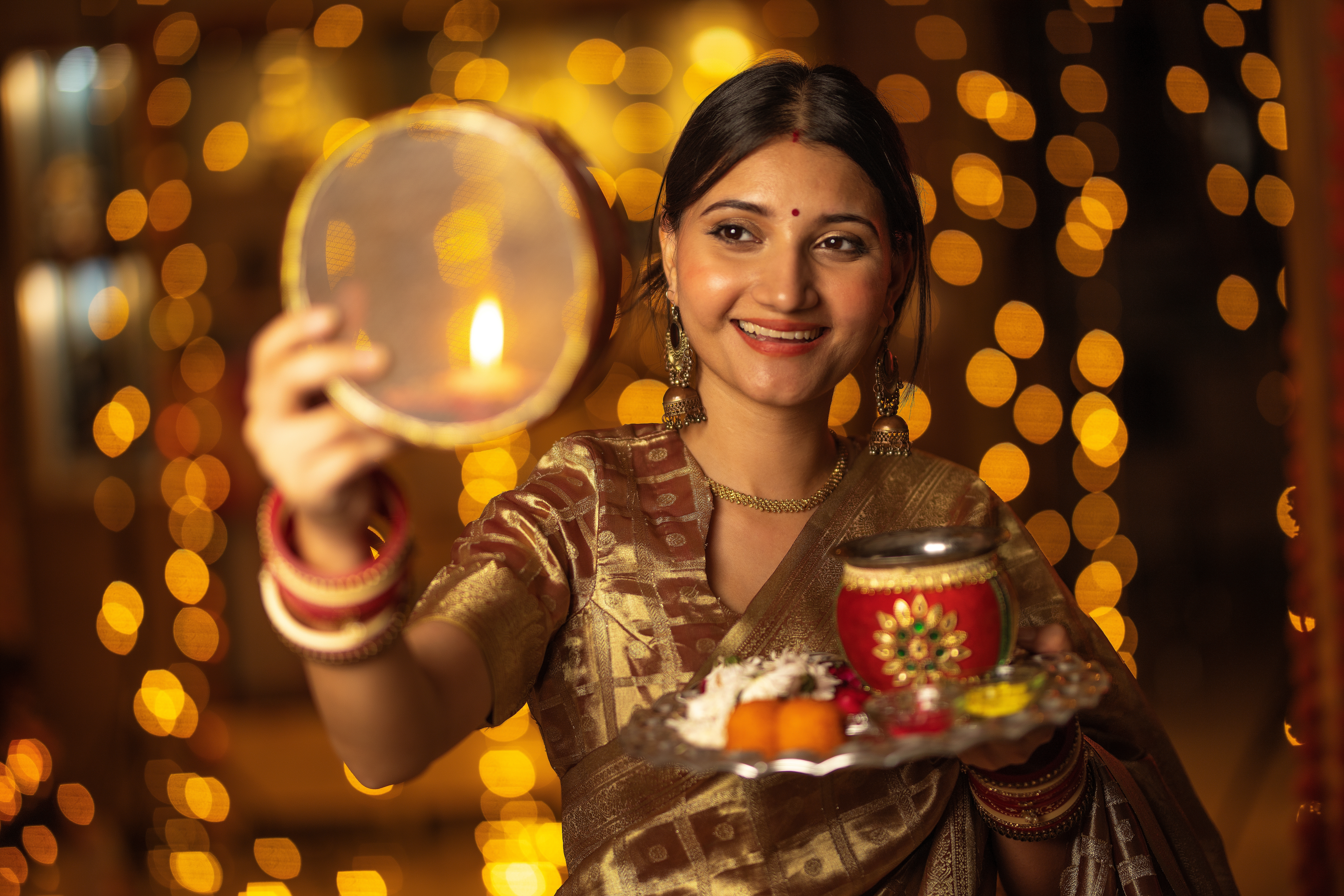 The sieve holds great importance during Karwa Chauth.