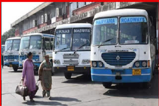 Girls Students Buses in Meham