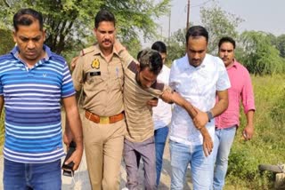 ग्रेटर नोएडा पुलिस ने किडनैपर को एनकाउंटर में पकड़ा