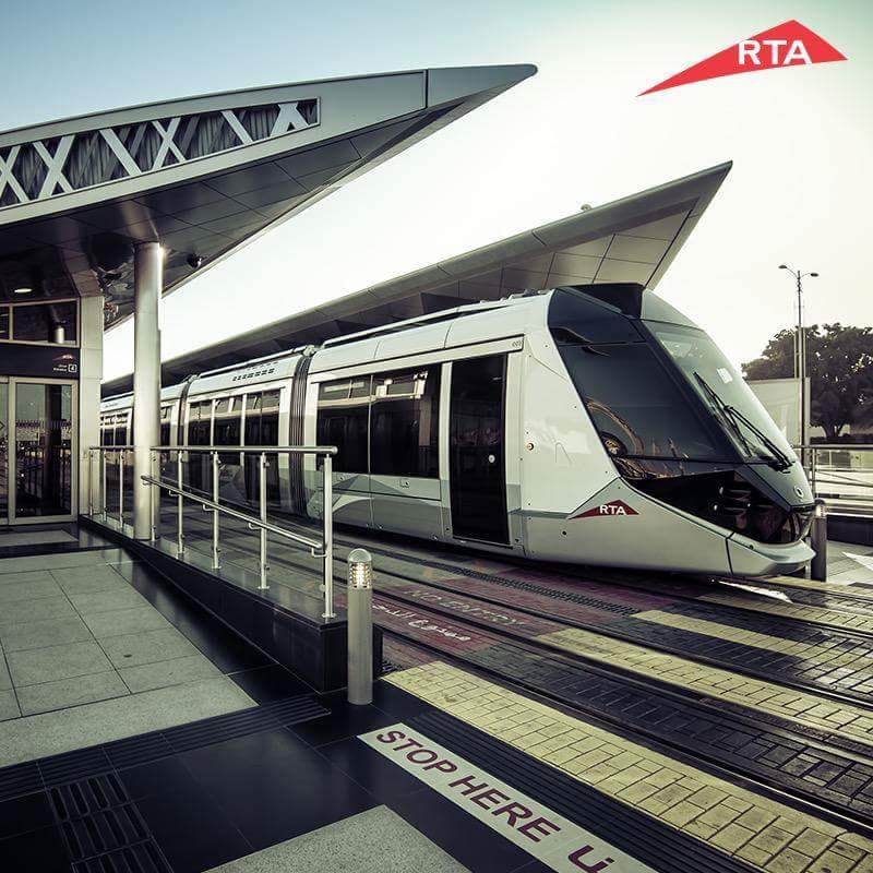 Dubai tram service