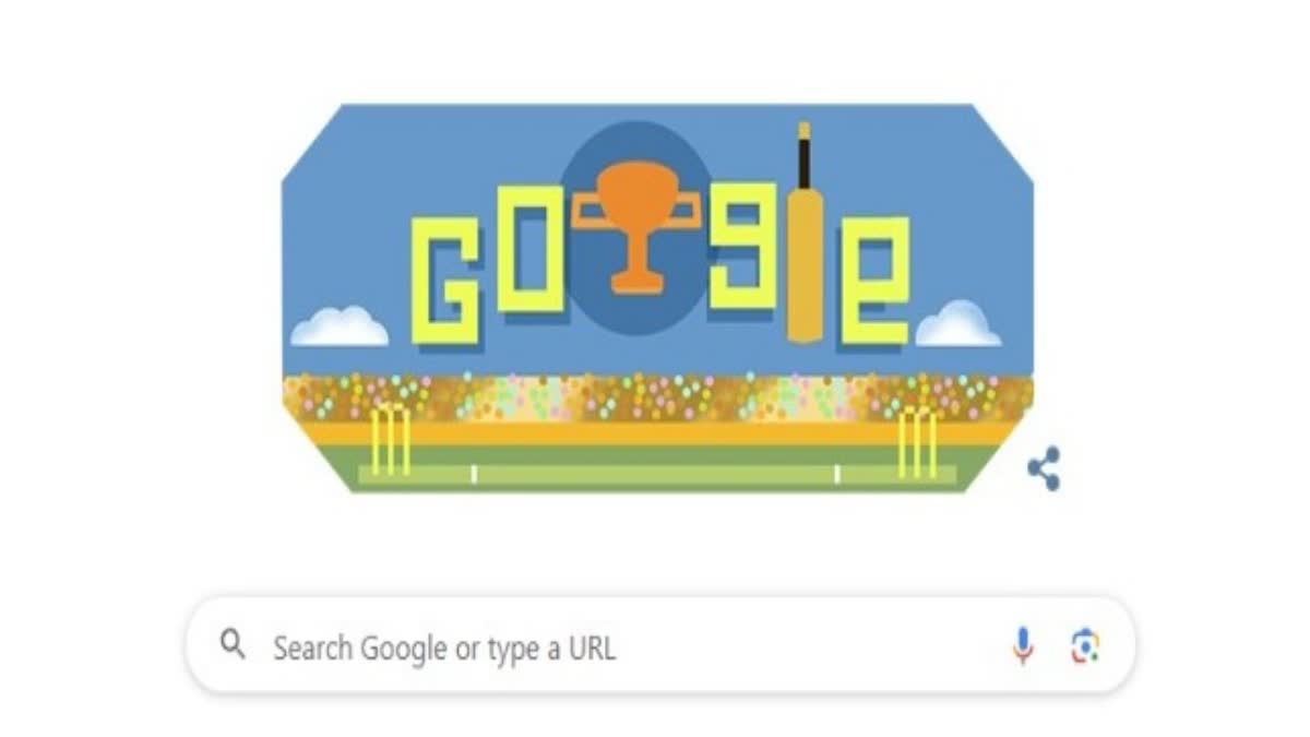 google special doodle for cricket world cup 2023 final match