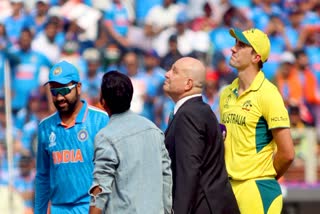 India vs Australia Toss  India vs Australia Cricket World Cup 2023 final  Cricket World Cup 2023  Pat Cummins win toss in World Cup 2023 final  India lose toss in World Cup 2023 final  Rohit Sharma lose toss in World Cup 2023 final  ഏകദിന ലോകകപ്പ് 2023  ഇന്ത്യ vs ഓസ്‌ട്രേലിയ ലോകകപ്പ് 2023 ഫൈനല്‍  ഏകദിന ലോകകപ്പ് 2023 ടോസ്