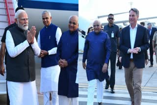 PM Modi, Australias Deputy PM arrive in Ahmedabad to watch WC cricket final