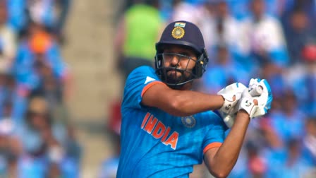 Rohit Sharma breaks Kane Williamson record  Cricket World Cup 2023  Rohit Sharma Cricket World Cup record  Rohit Sharma highest Runs as captain in World Cup  India vs Australia Cricket World Cup 2023  ഏകദിന ലോകകപ്പ് 2023  രോഹിത് ശര്‍മ ഏകദിന ലോകകപ്പ് റെക്കോഡ്  കെയ്ന്‍ വില്യംസണിന്‍റെ റെക്കോഡ് തകര്‍ത്ത് രോഹിത്  ഇന്ത്യ vs ഓസ്‌ട്രേലിയ ഏകദിന ലോകകപ്പ് 2023 ഫൈനല്‍