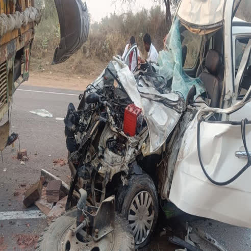 Rajasthan: Five policemen going to PM Modi's Jhunjhunu meeting died in road  accident, rajasthan-several-died-in-road-accident-in-nagaur-district-while- going-to-pm-modis-meeting