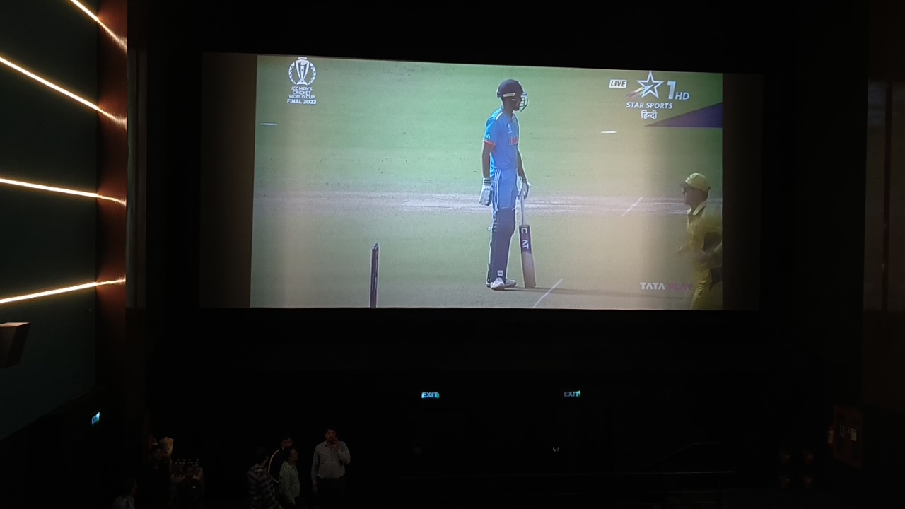 ans enjoy world cup 2023 final on big screen